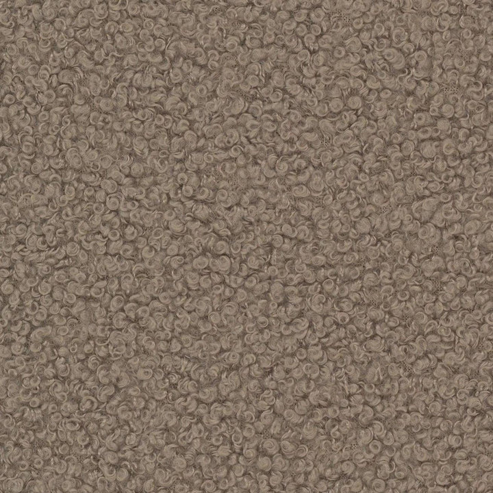 Boucle Teddy velour fabric - taupe - Bladi