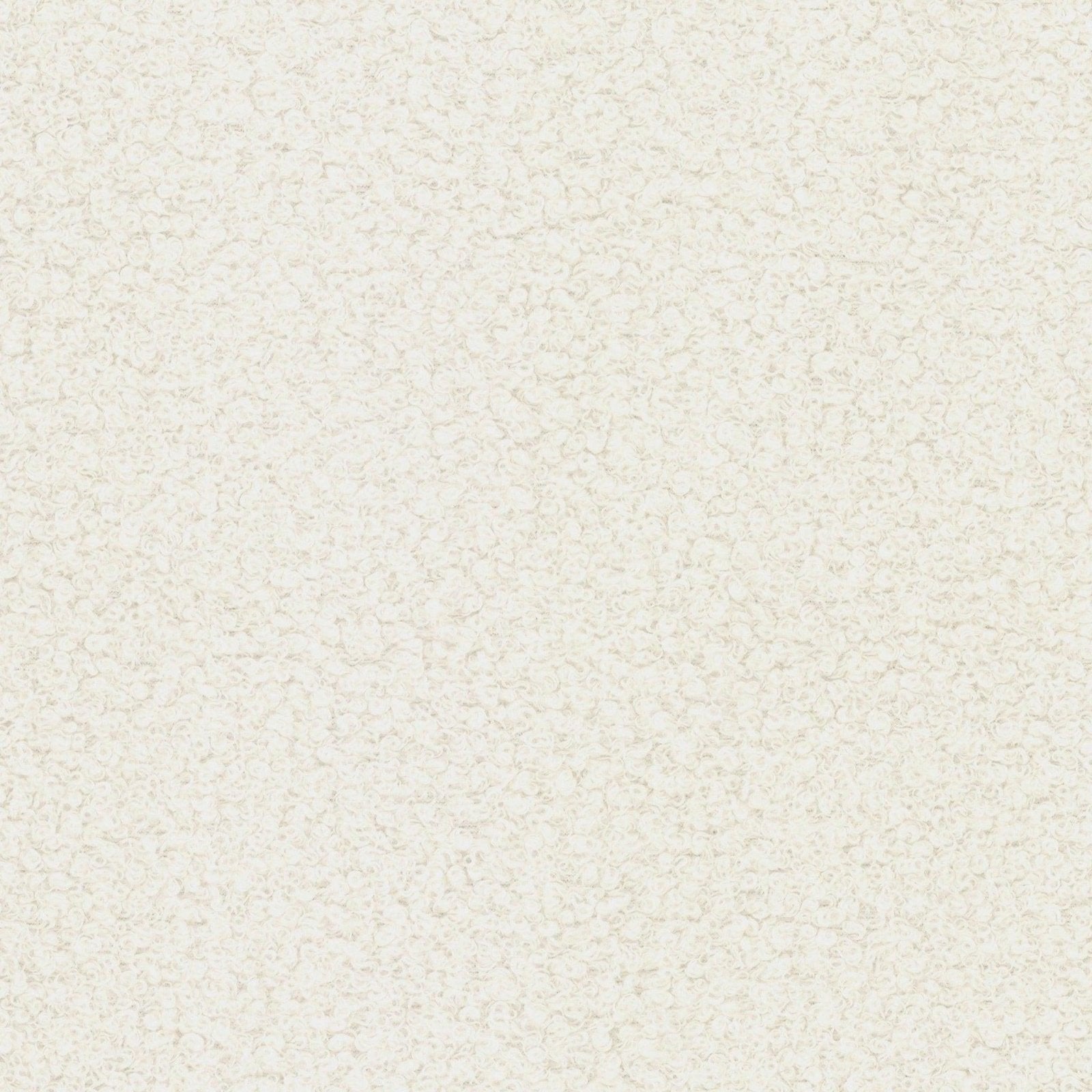 Bouclé Teddy velours stof - wit - Bladi
