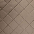 Bronco faux leather checked 5 x 5 cm - taupe - Bladi