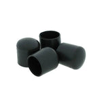 Pipe stop round, plastic for round leg 25 mm per 4 pieces | BLADI.