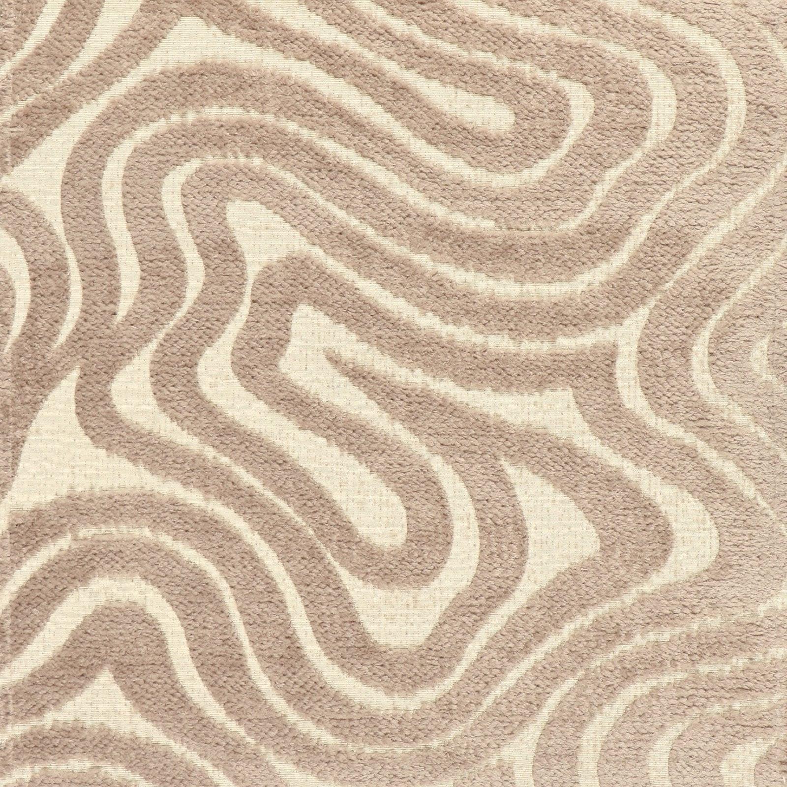 Chenille Möbelstoff Dubai-Kollektion E - Taupe - Bladi