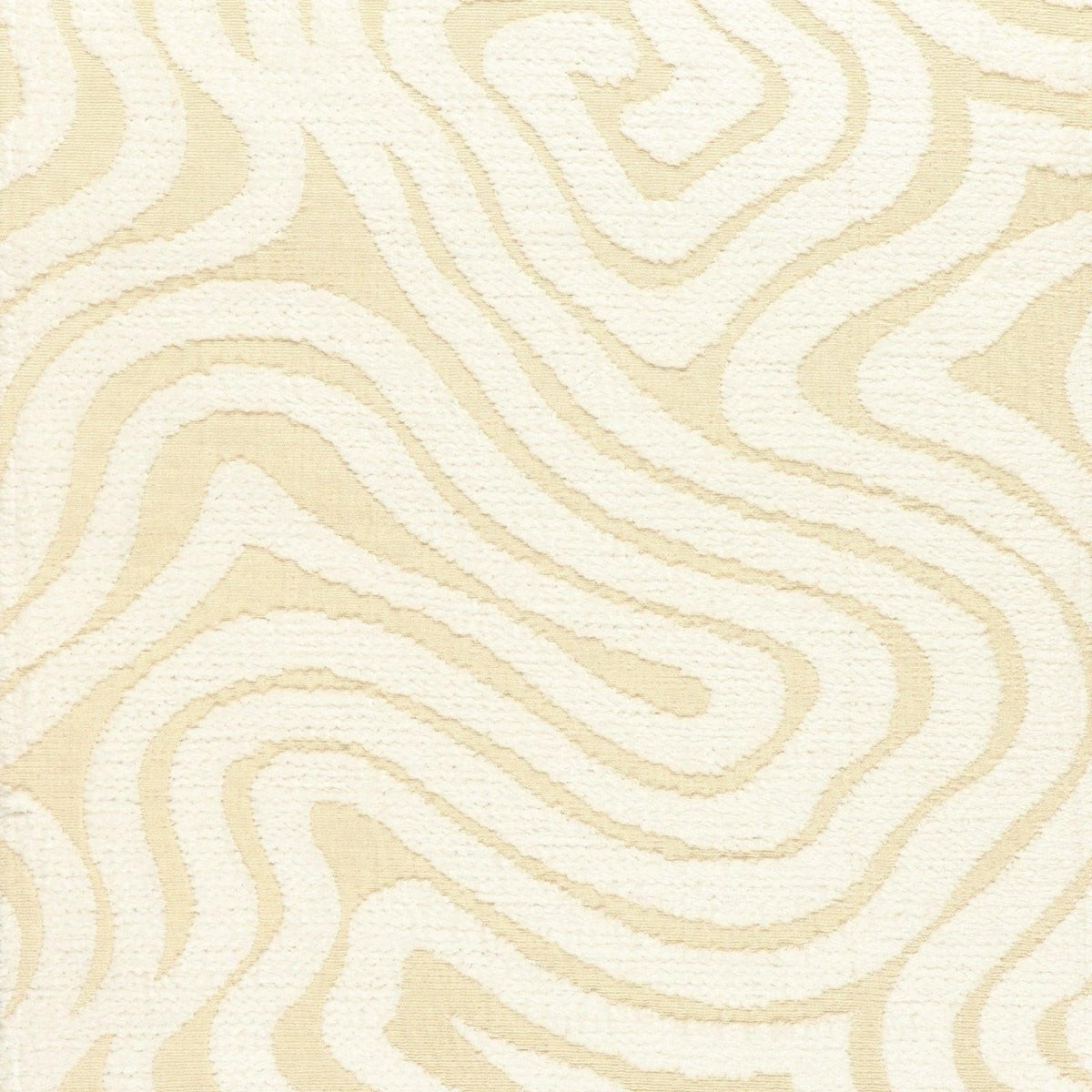 Chenille Möbelstoff Dubai-Kollektion E - weiß - Bladi