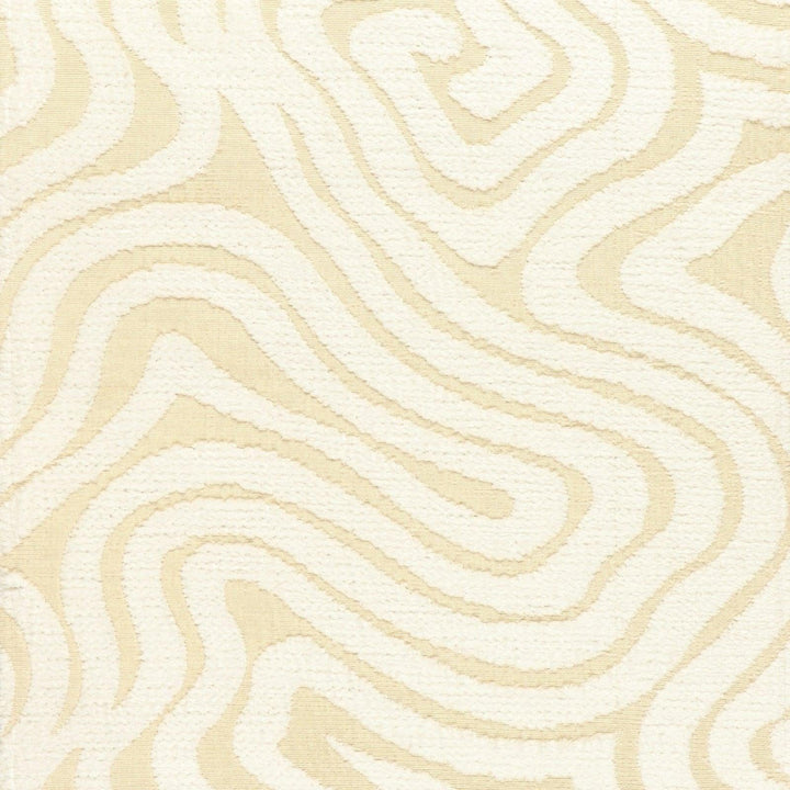 chenille upholstery fabric Dubai collection E - white - Bladi