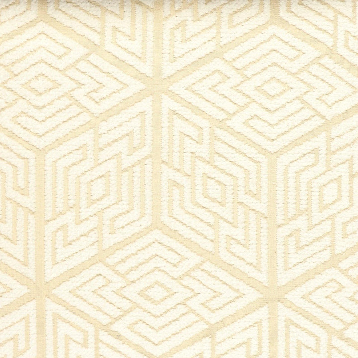 chenille upholstery fabric Dubai collection F - white - Bladi