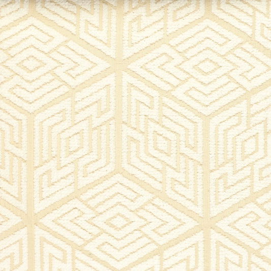 Chenille-Möbelstoff Dubai - Kollektion F - weiß - Bladi