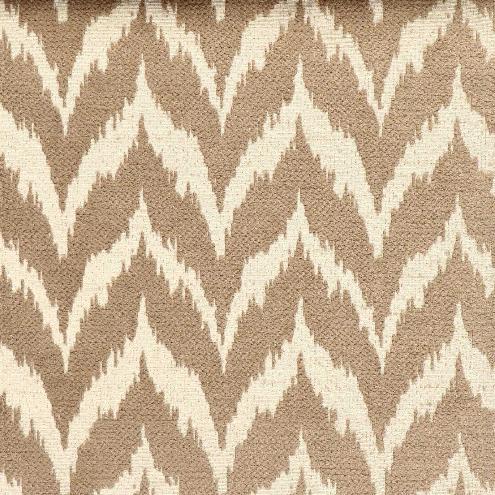 Chenille Möbelstoff Dubai-Kollektion G - dunkles Taupe - Bladi