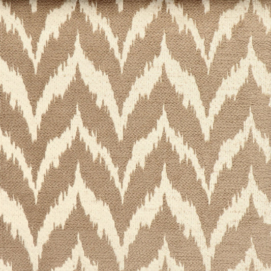 Chenille-Möbelstoff Dubai - Kollektion G - dunkles Taupe - Bladi