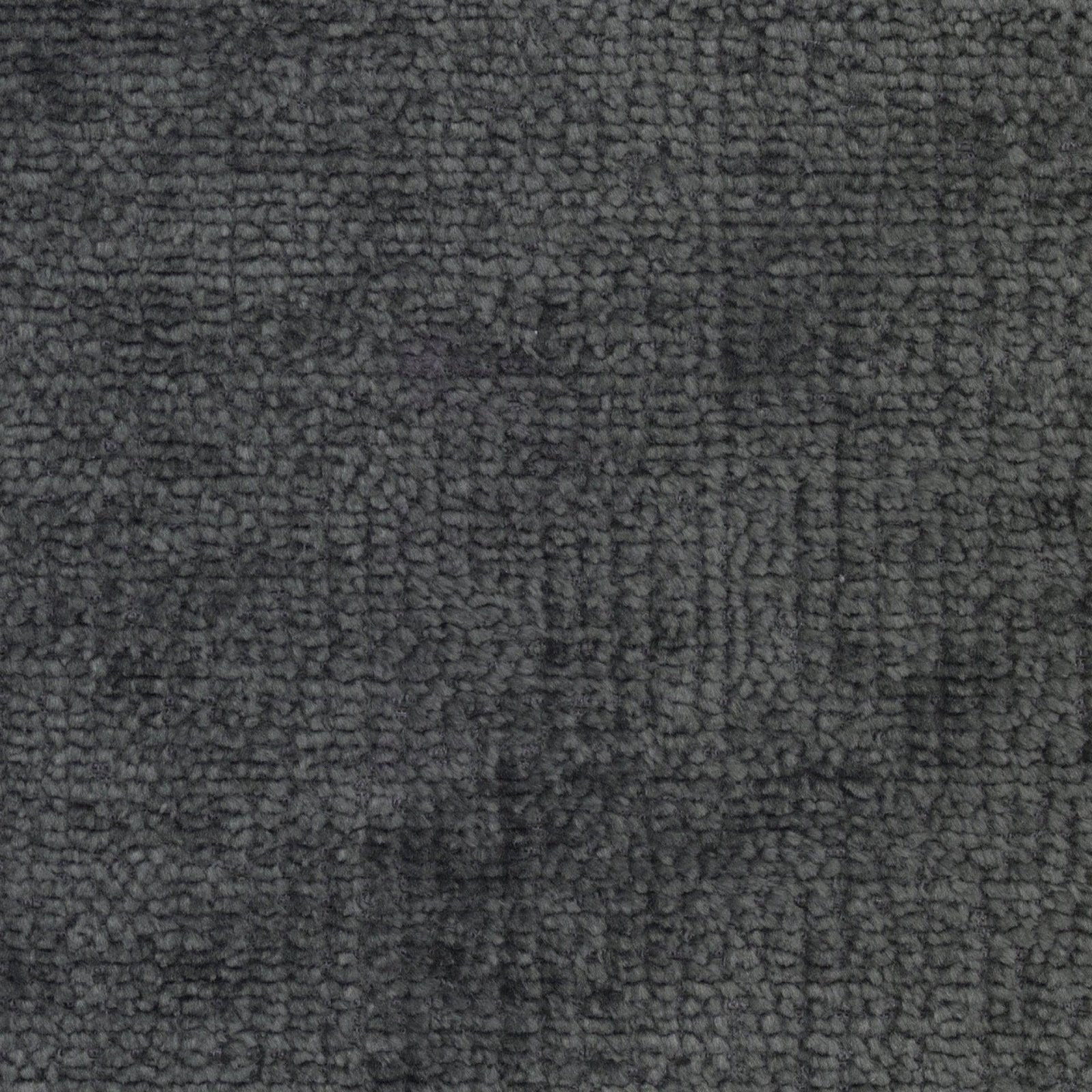 Chenille plain - antraciet - Bladi