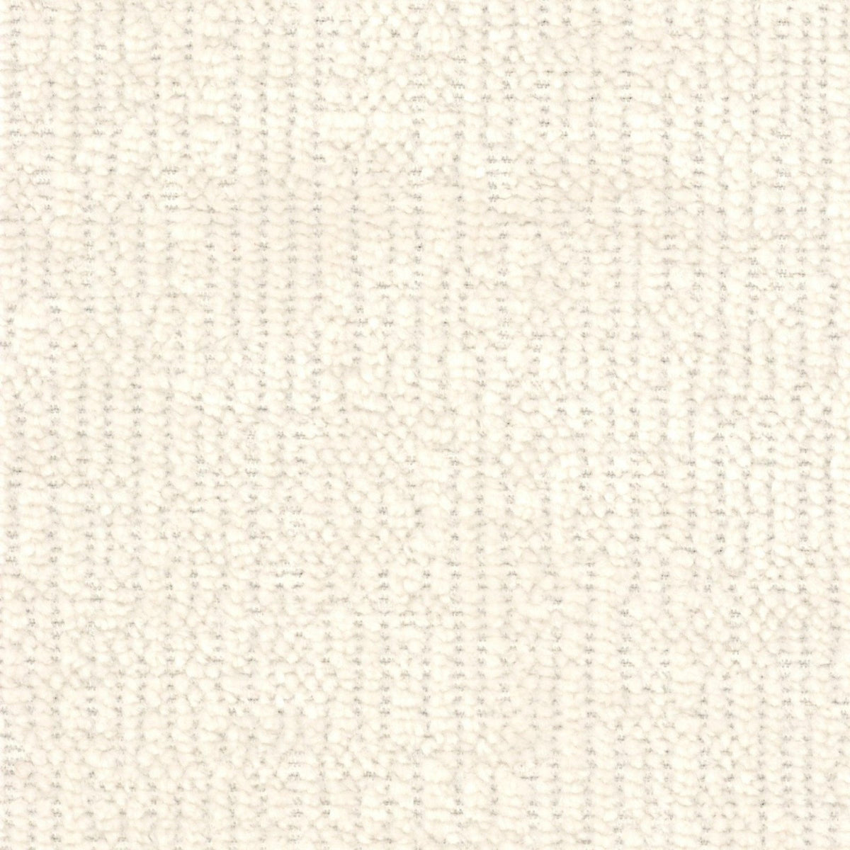 Chenille plain - wit - Bladi