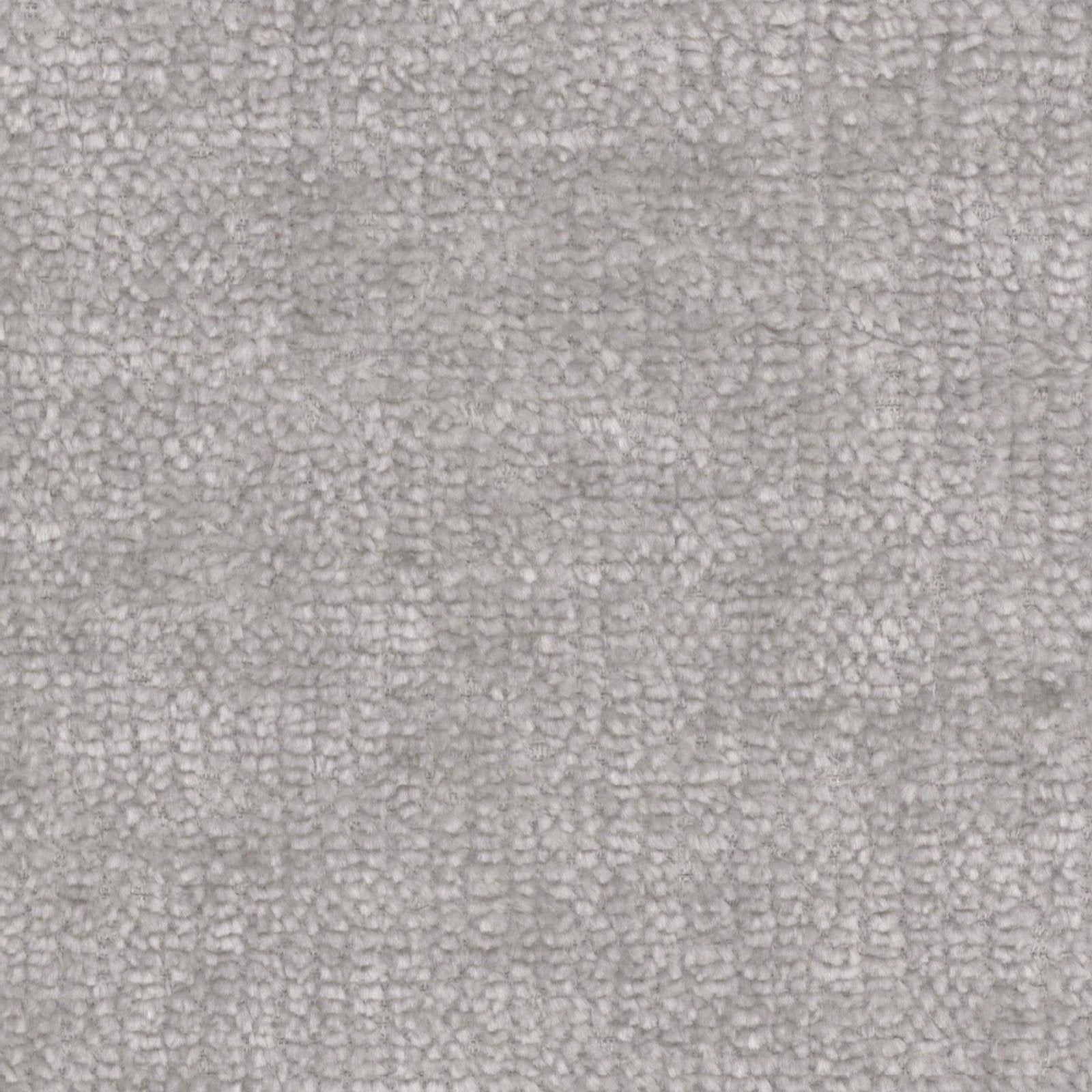 Chenille plain - zilver - Bladi