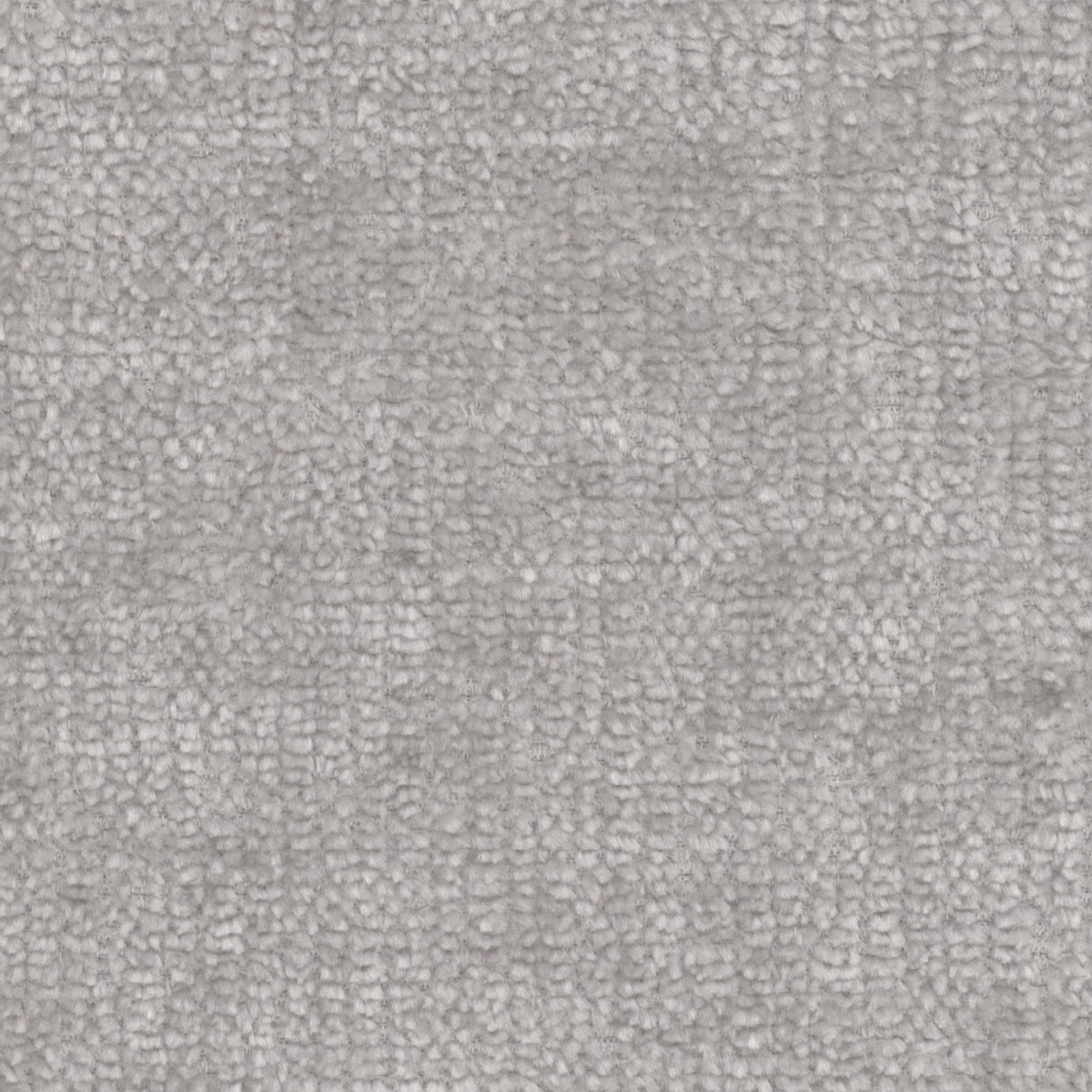 Chenille plain - zilver - Bladi