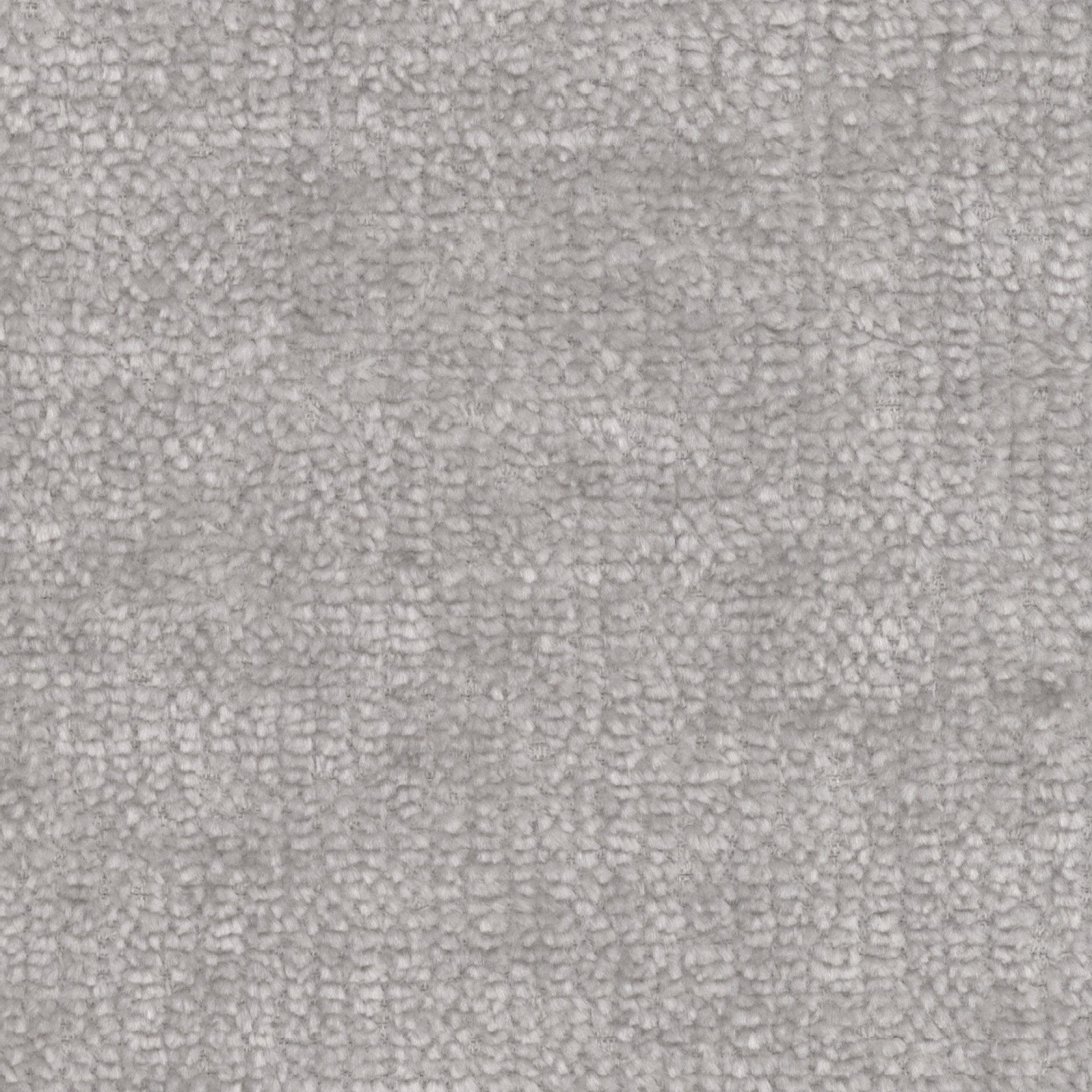 Chenille plain - zilver - Bladi