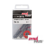 DYNAPLUS SCREW BIT 50MM TX-15 RED | BLADI.