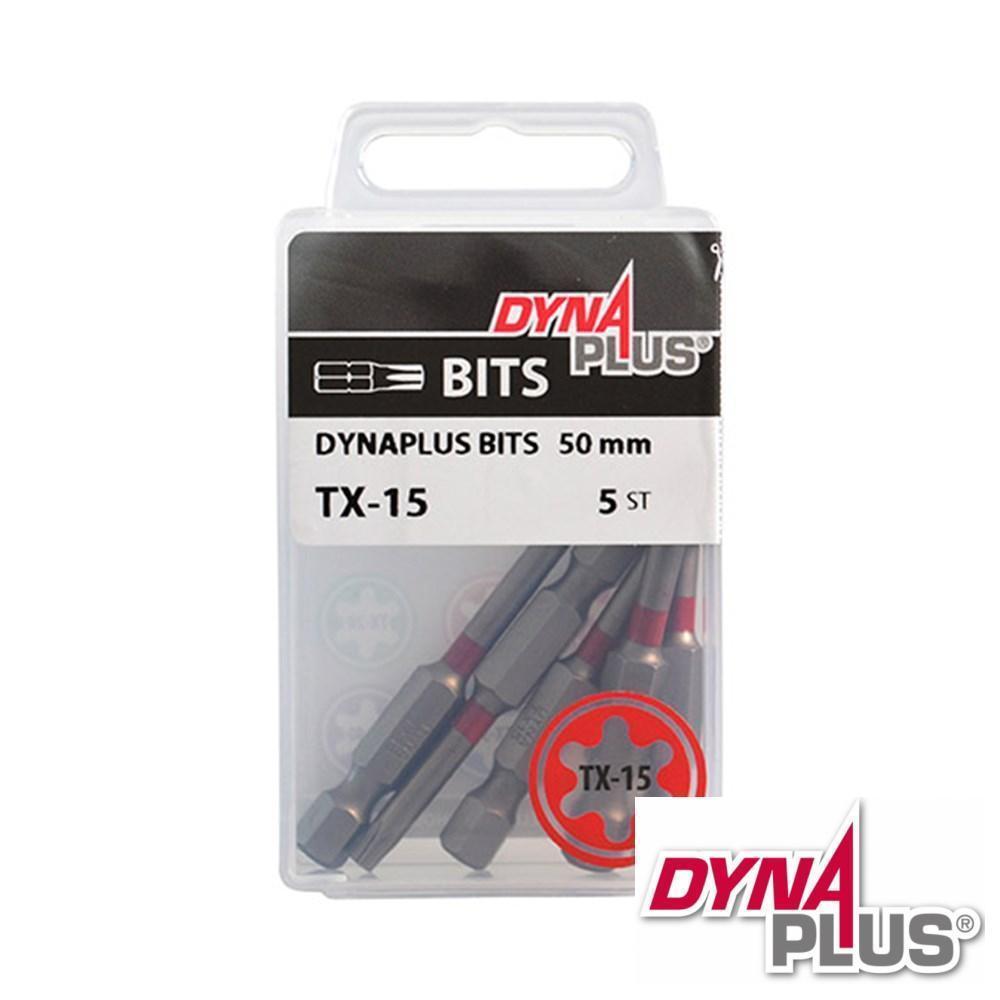 DYNAPLUS SCHROEFBIT 50MM TX-15 ROOD - Bladi