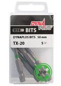 DYNAPLUS SCREW BIT 50MM TX-20 GREEN - Bladi