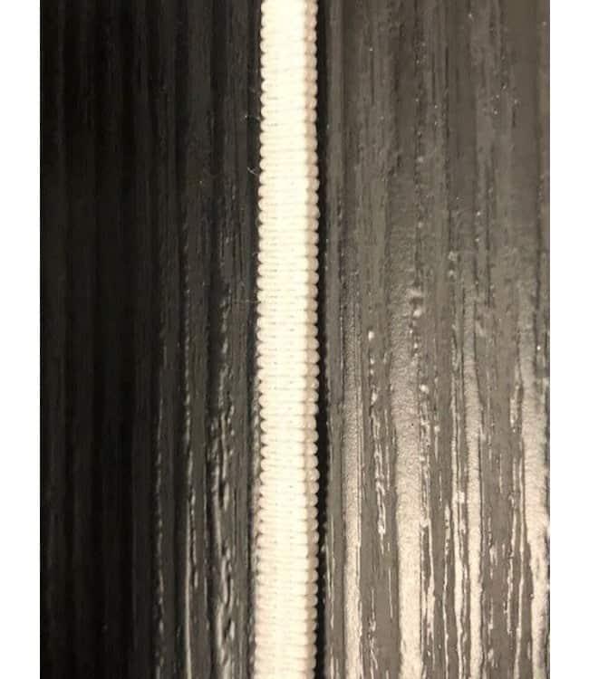 Elastiek 5 mm wit geschikt voor mondkapjes - Bladi