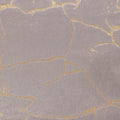 velvet Skali Marble Gold - dark taupe - Bladi