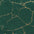 velours Skali Marbre Or - Vert - Bladi
