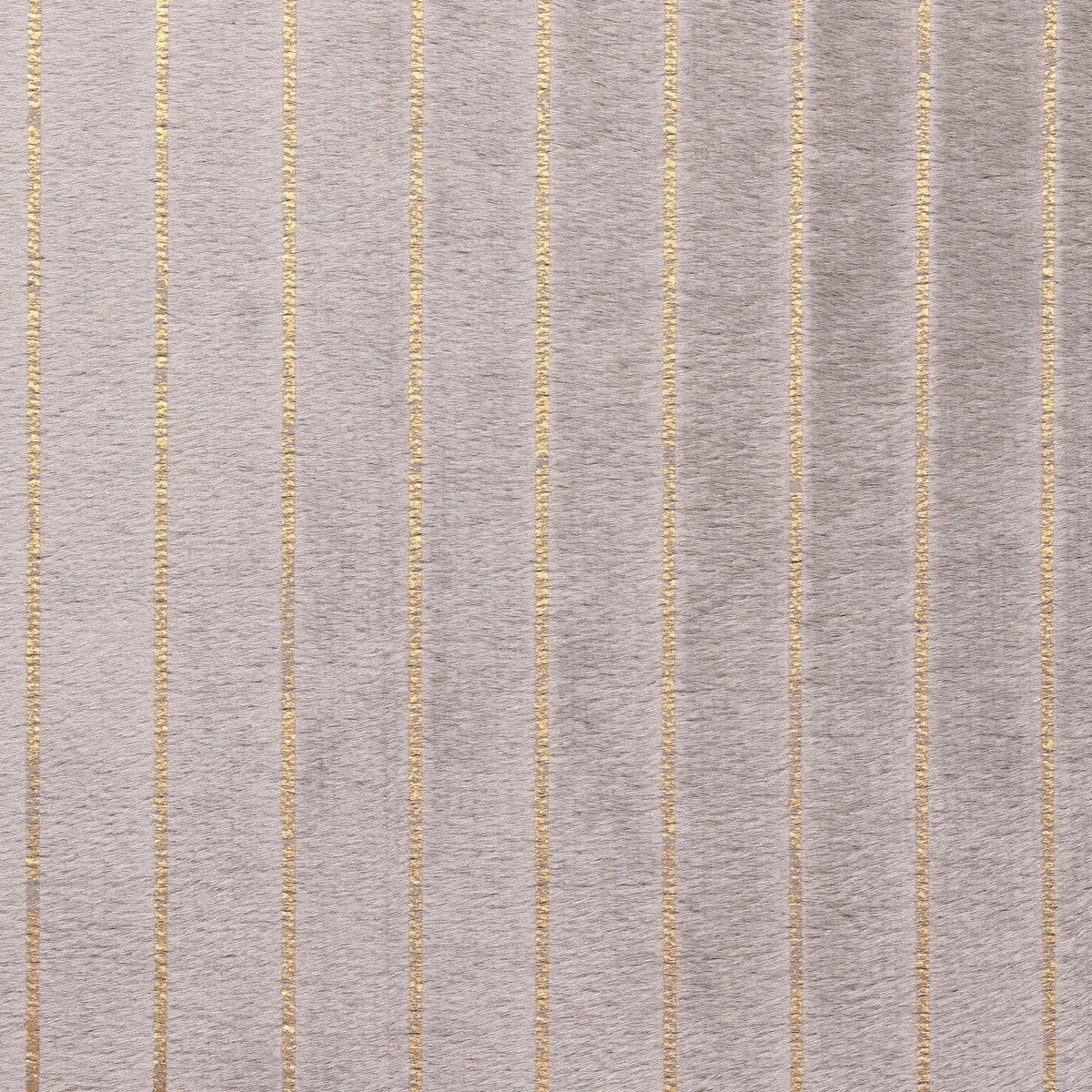 Fluweel Skali strepen Goud - donker taupe - Bladi
