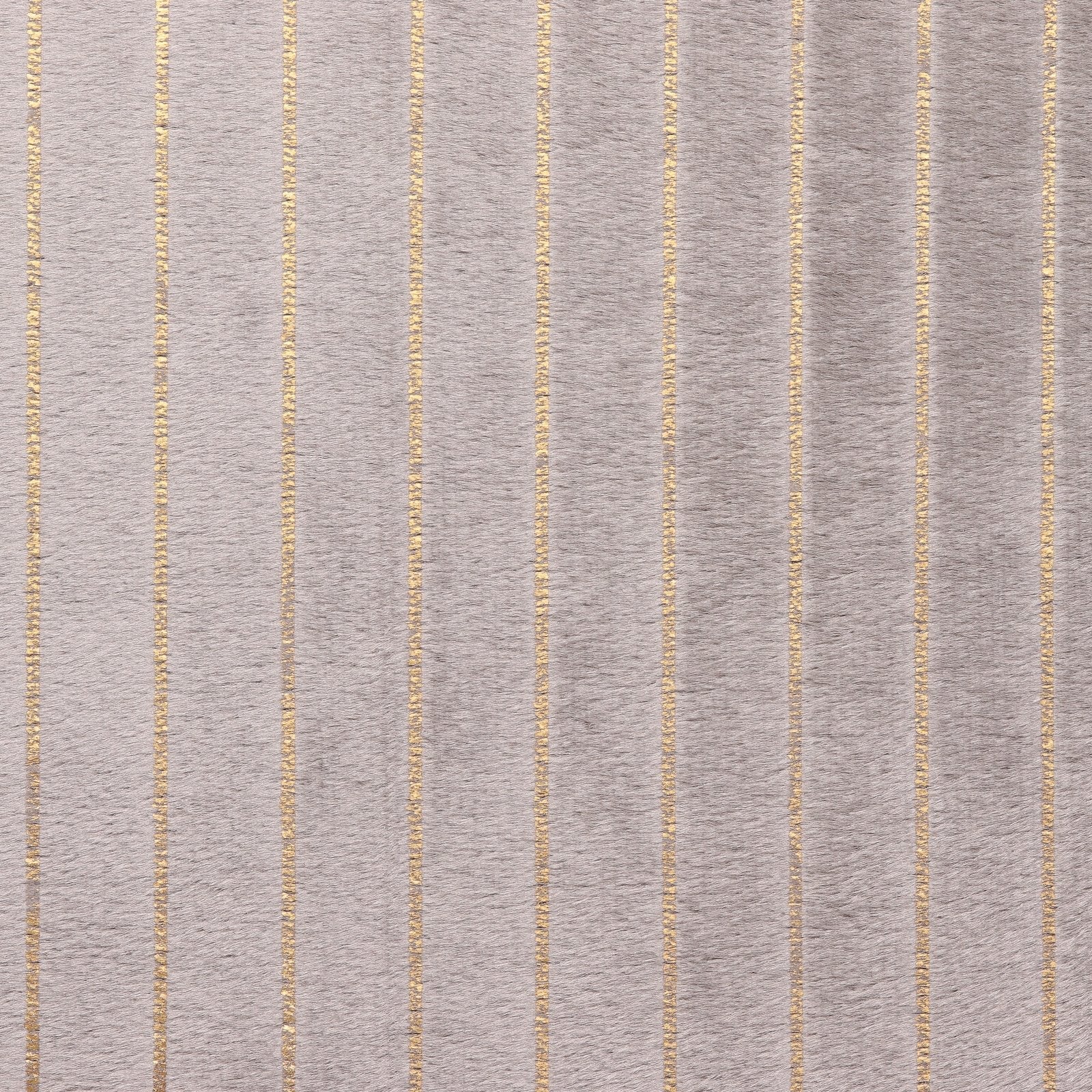 Fluweel Skali strepen Goud - donker taupe - Bladi