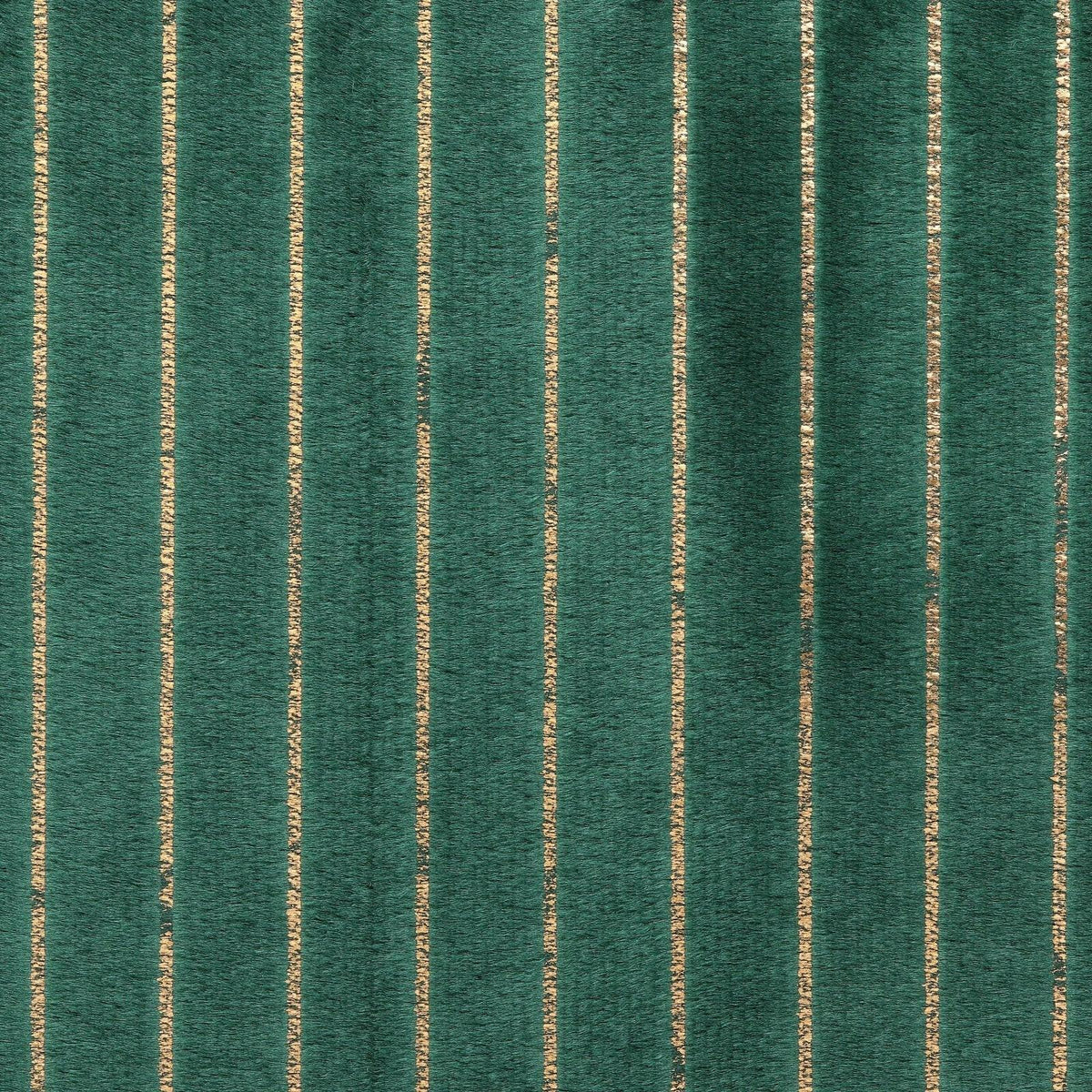 Fluweel Skali strepen Goud - Groen - Bladi