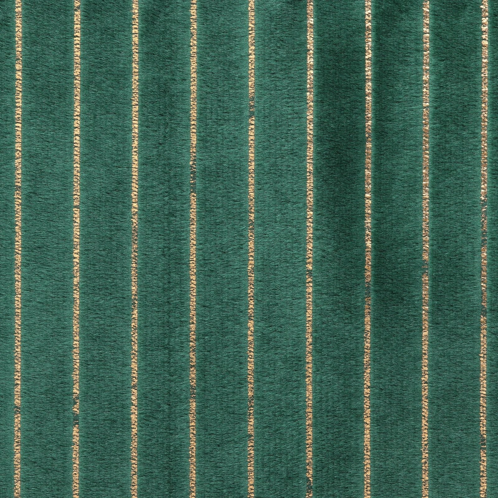 Fluweel Skali strepen Goud - Groen - Bladi