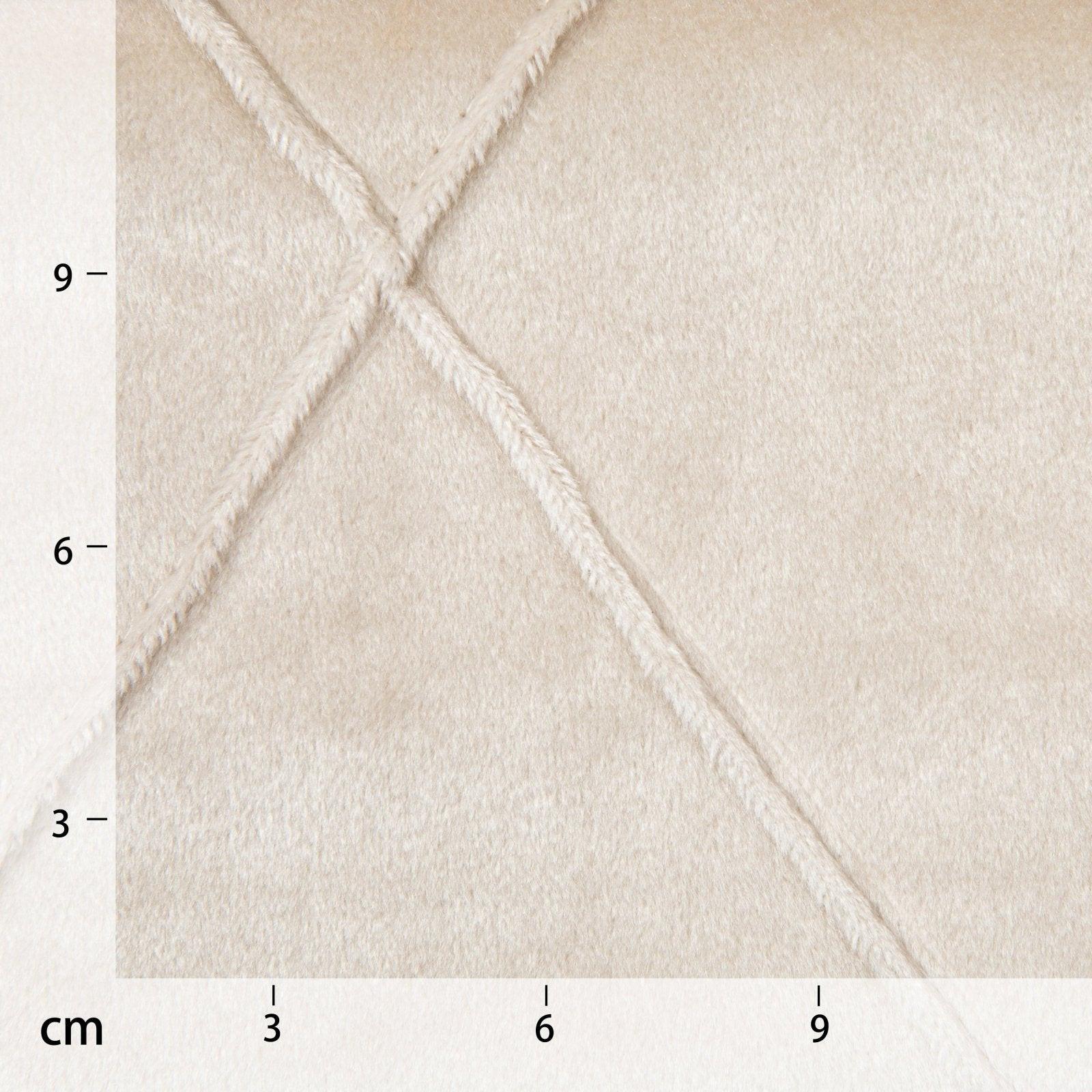 Fluweel / Velvet Sewing - creme - Bladi