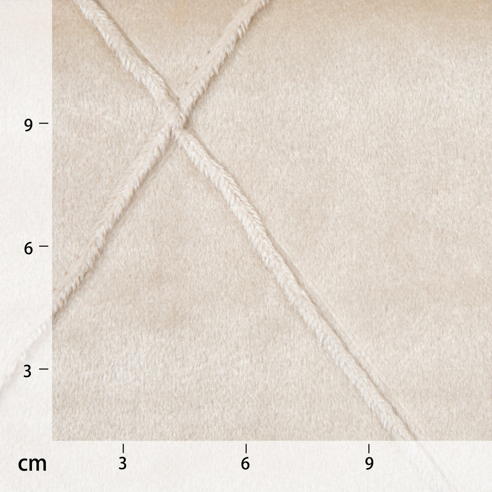 Fluweel / Velvet Sewing - creme - Bladi