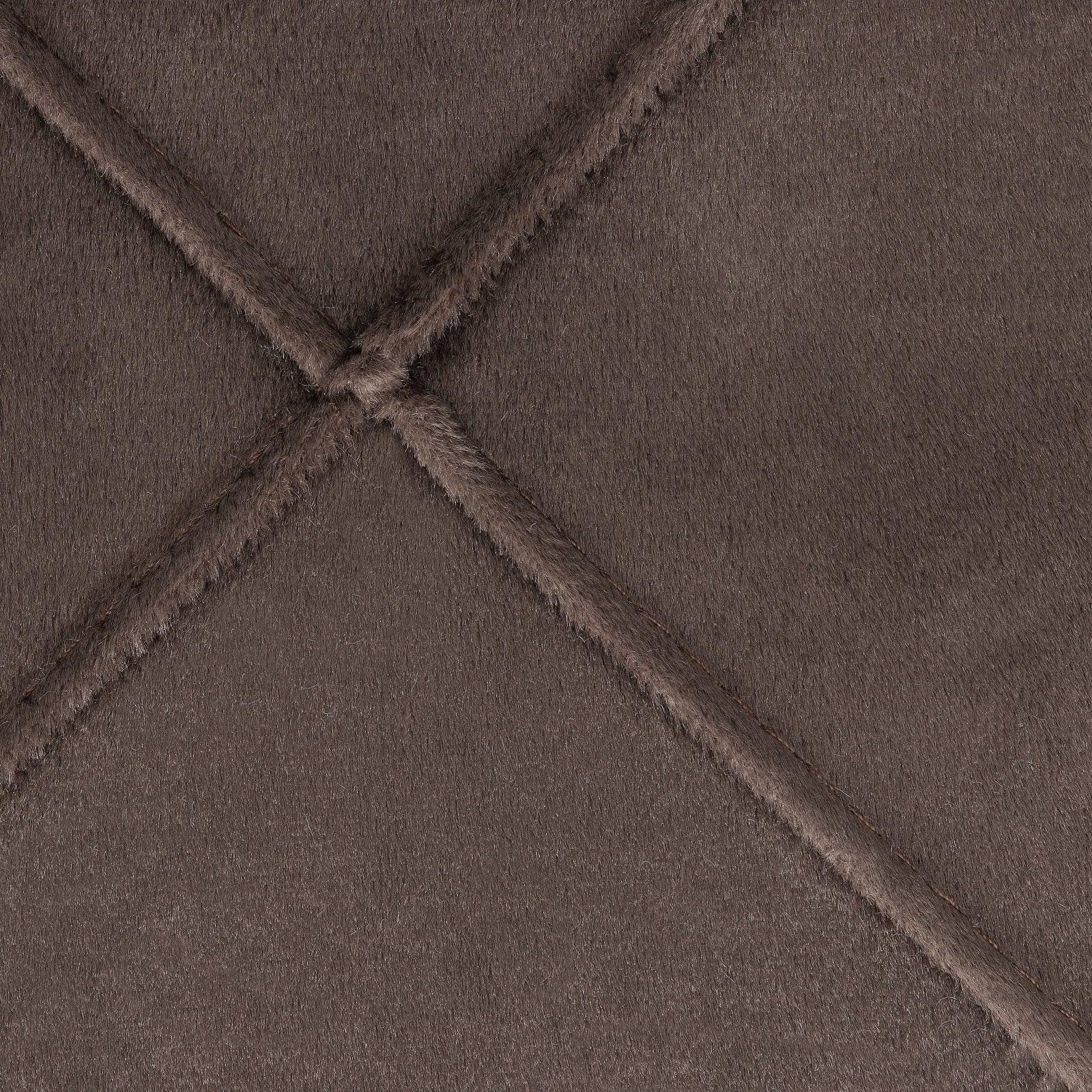 Fluweel / Velvet Sewing - donker bruin - Bladi