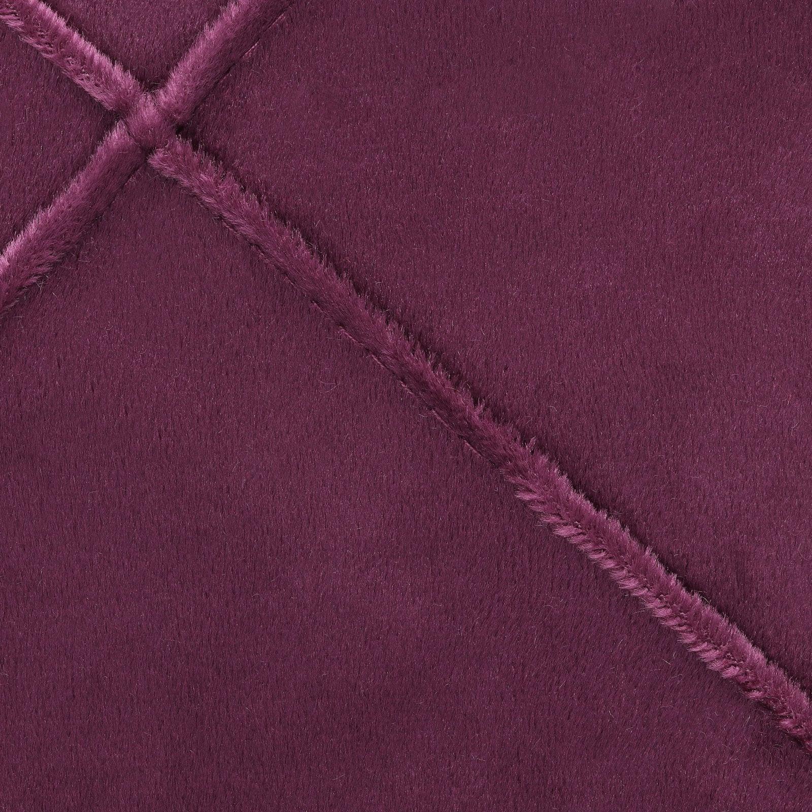 Fluweel / Velvet Sewing - donker fuchsia - Bladi