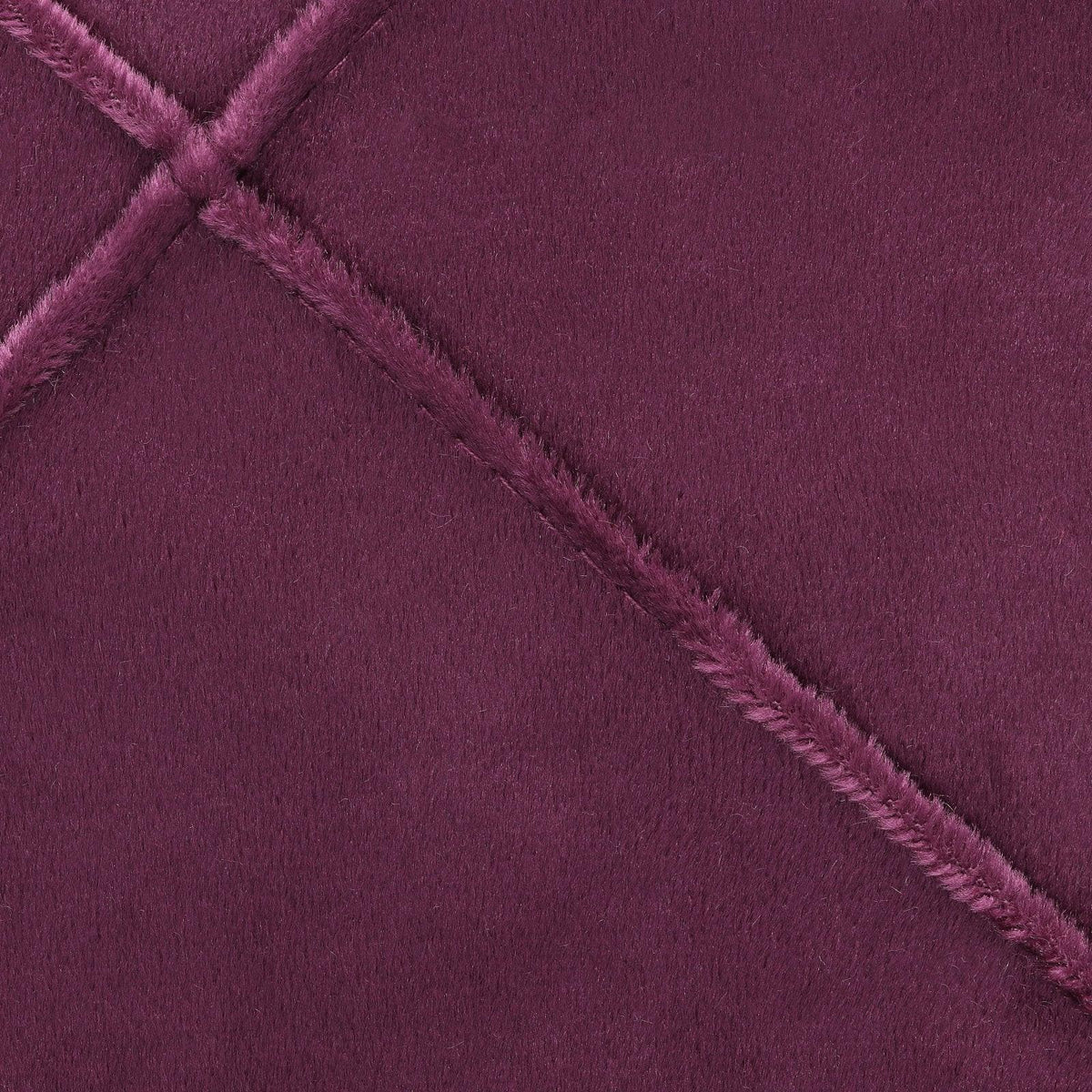 Fluweel / Velvet Sewing - donker fuchsia - Bladi