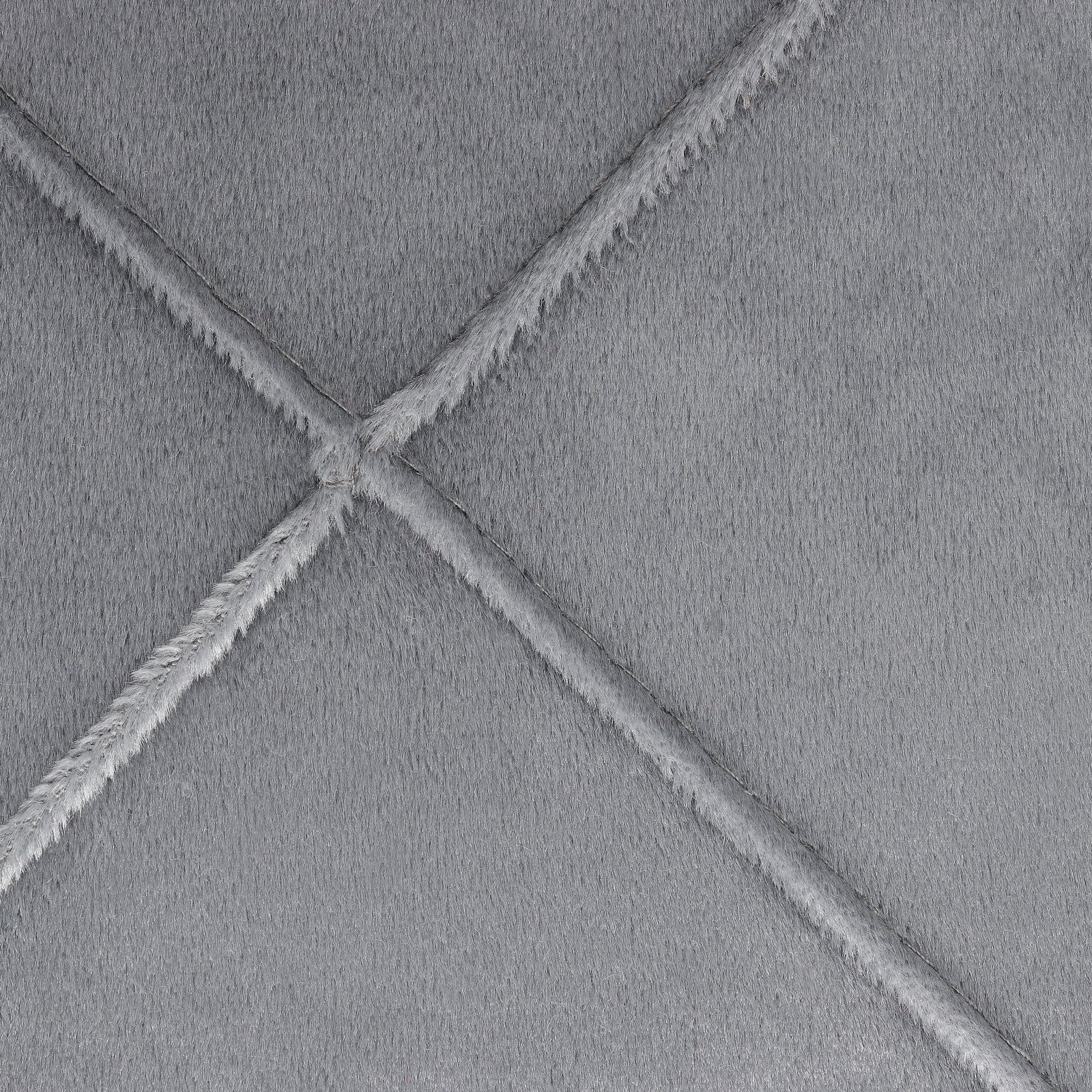 Fluweel / Velvet Sewing - donker grijs - Bladi