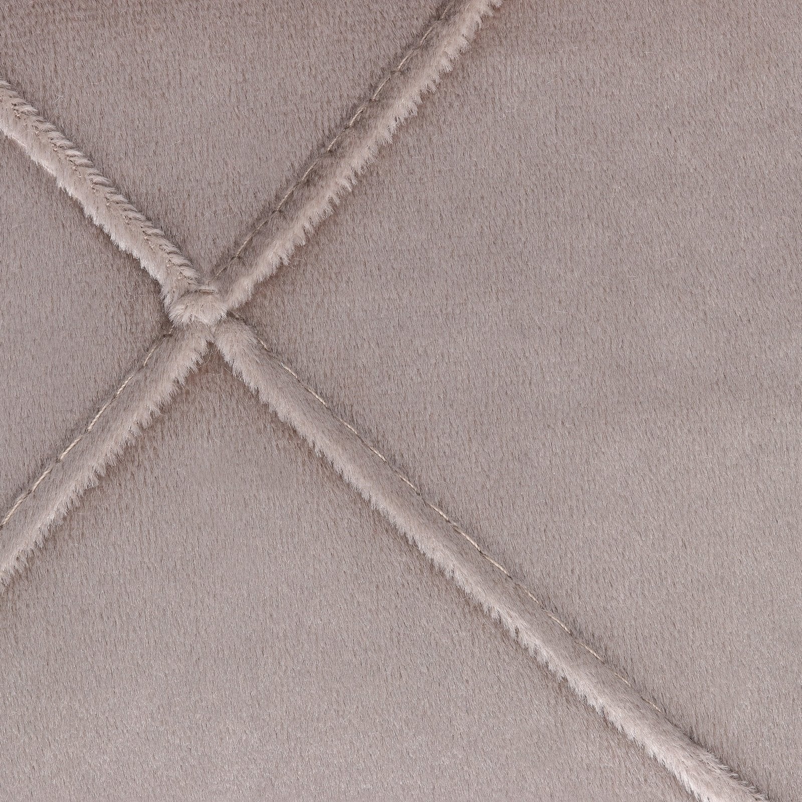 Fluweel / Velvet Sewing - donker taupe - Bladi