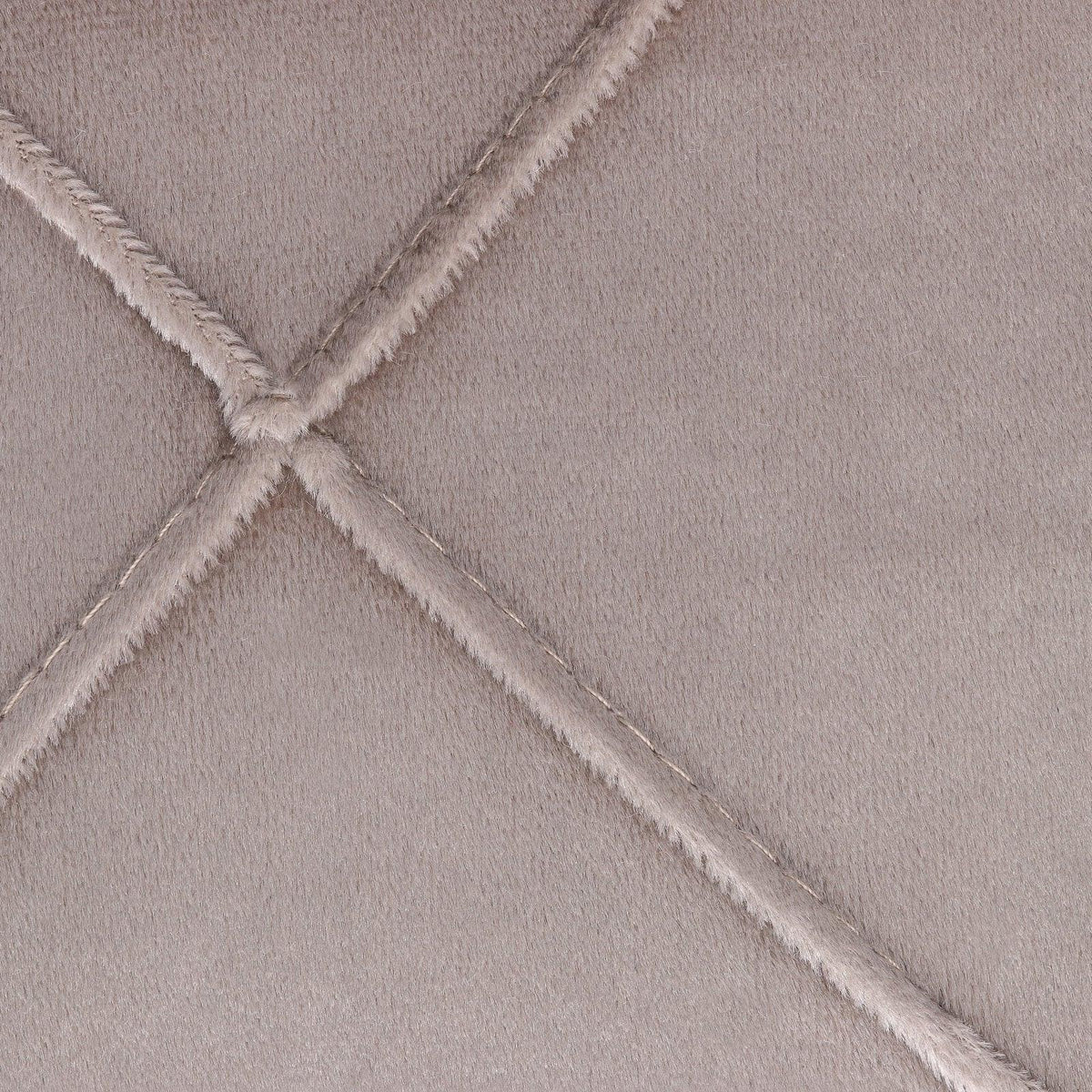 Fluweel / Velvet Sewing - donker taupe - Bladi