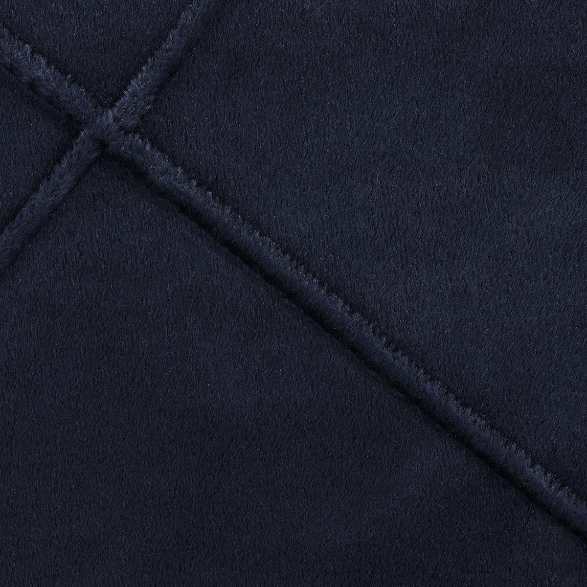 Fluweel / Velvet Sewing - marine blauw - Bladi