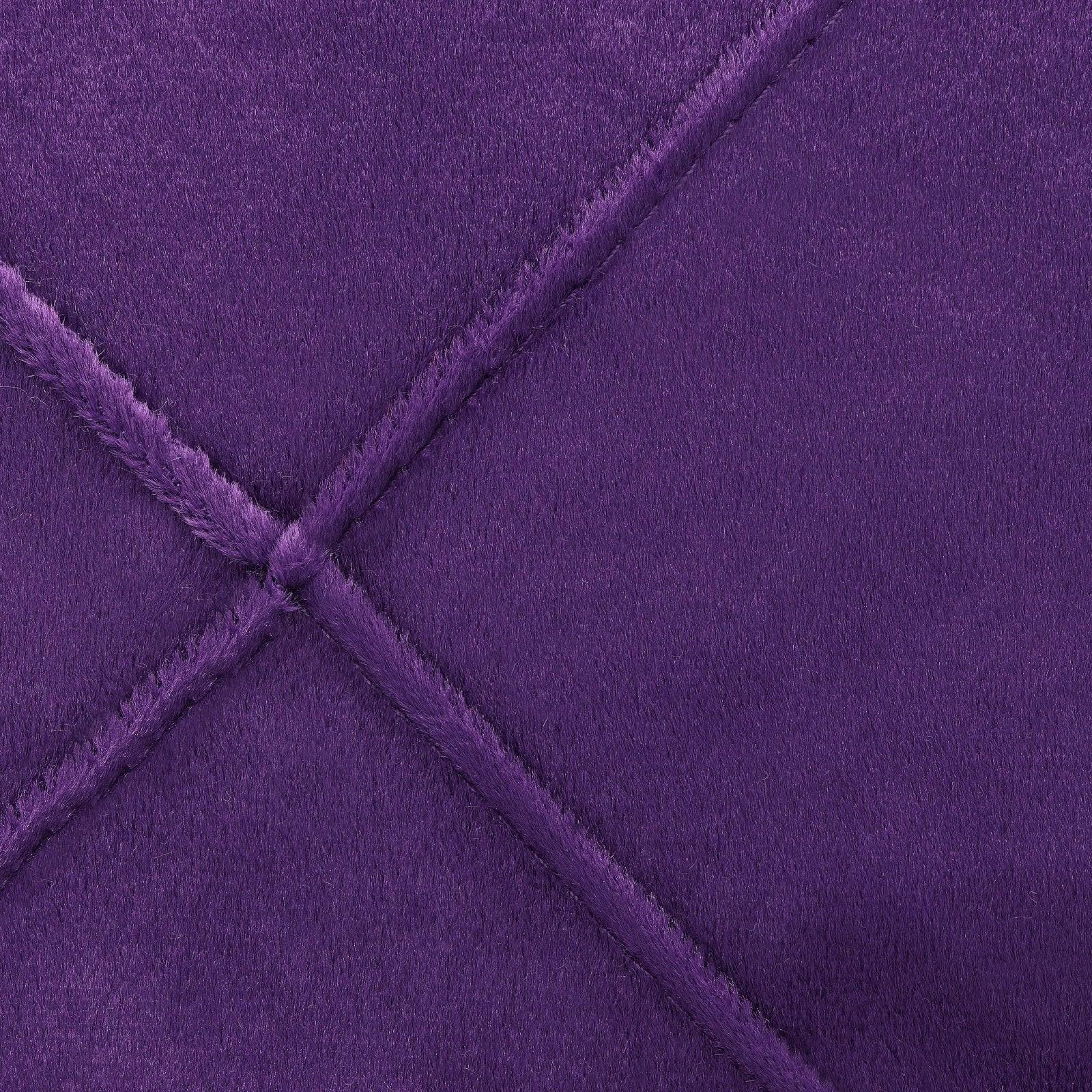 Fluweel / Velvet Sewing - paars - Bladi