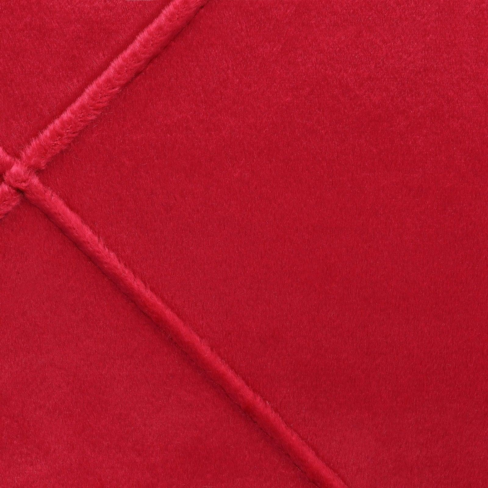 Fluweel / Velvet Sewing - rood - Bladi