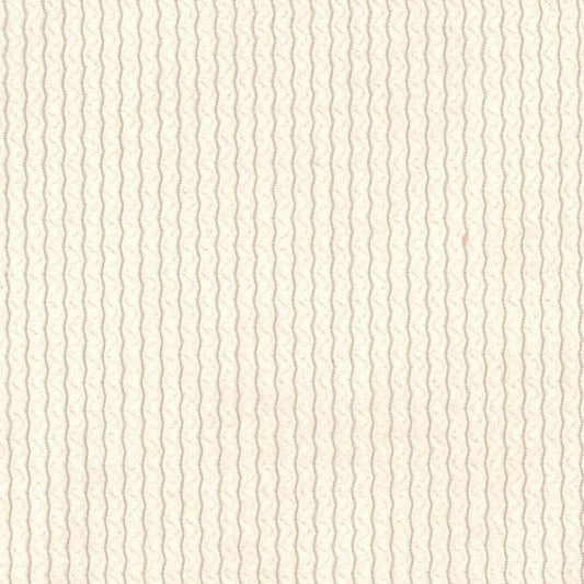 Geribbeld chenille - wit - Bladi