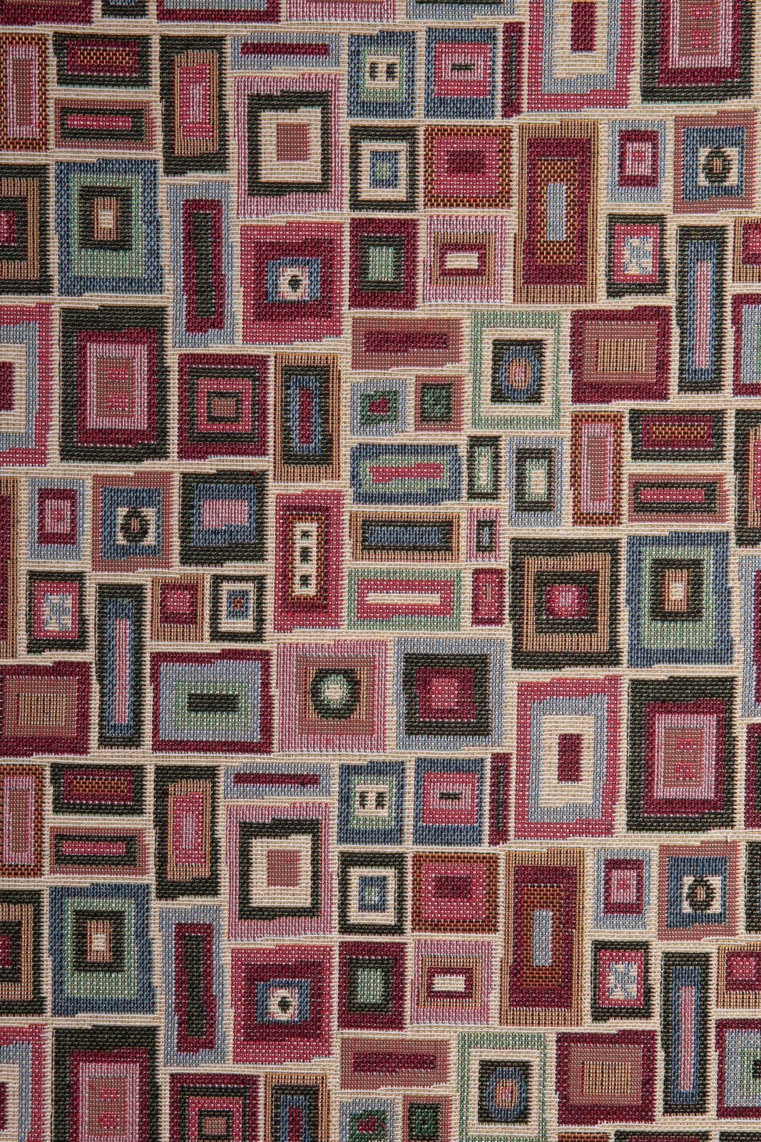 Gobelin Meubelstof LEVITA - beige - Bladi