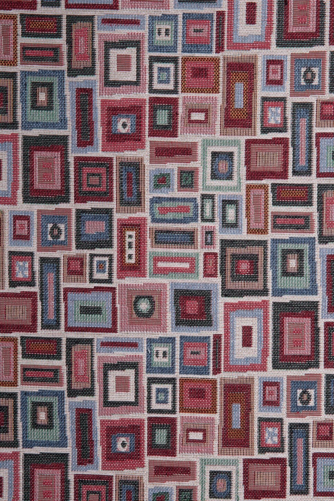 Gobelin Meubelstof LEVITA - creme - Bladi