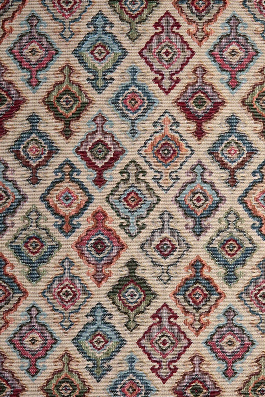 Gobelin Meubelstof SIROS - beige - Bladi