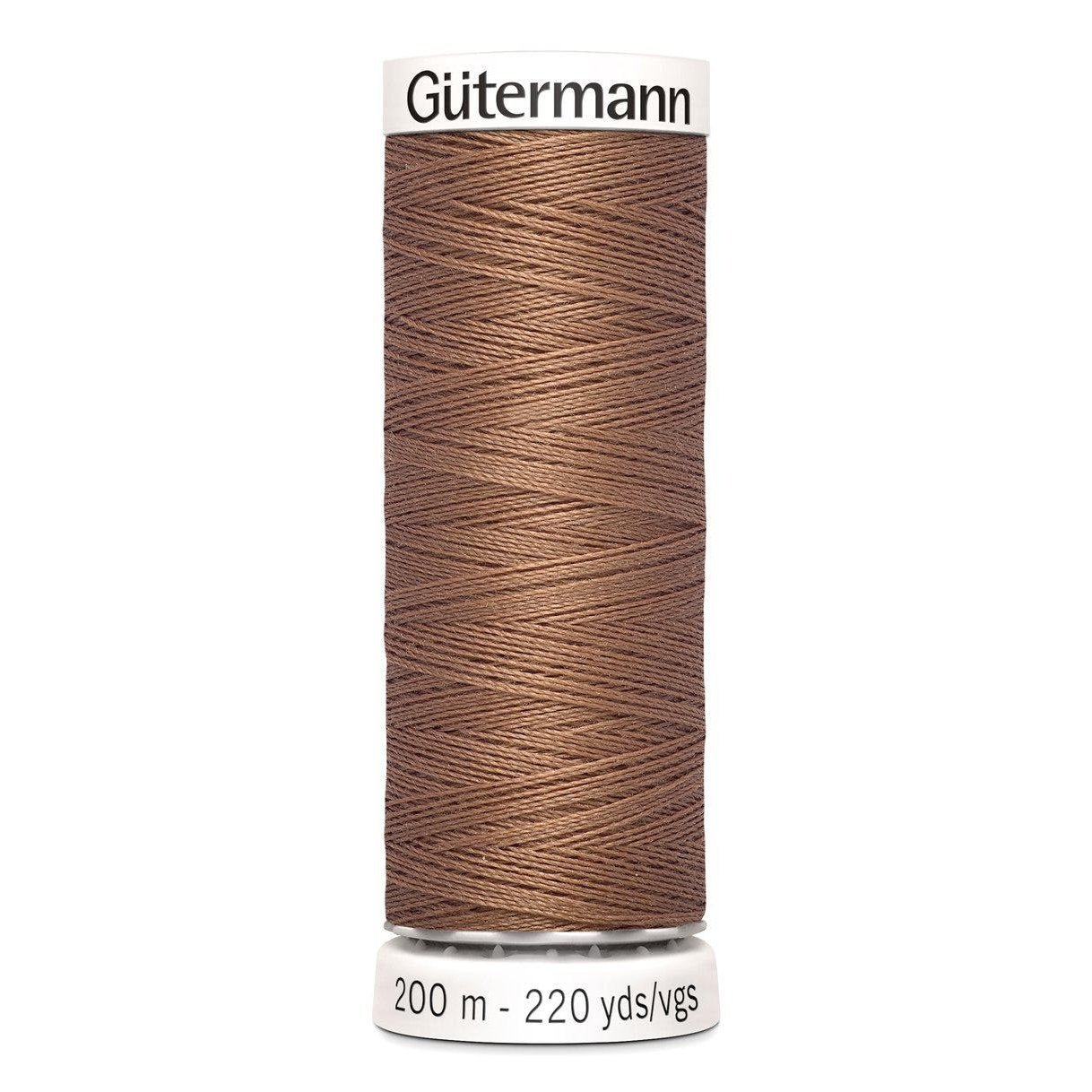 Gütermann Allesnaaigaren 200m - Beige bruin 444