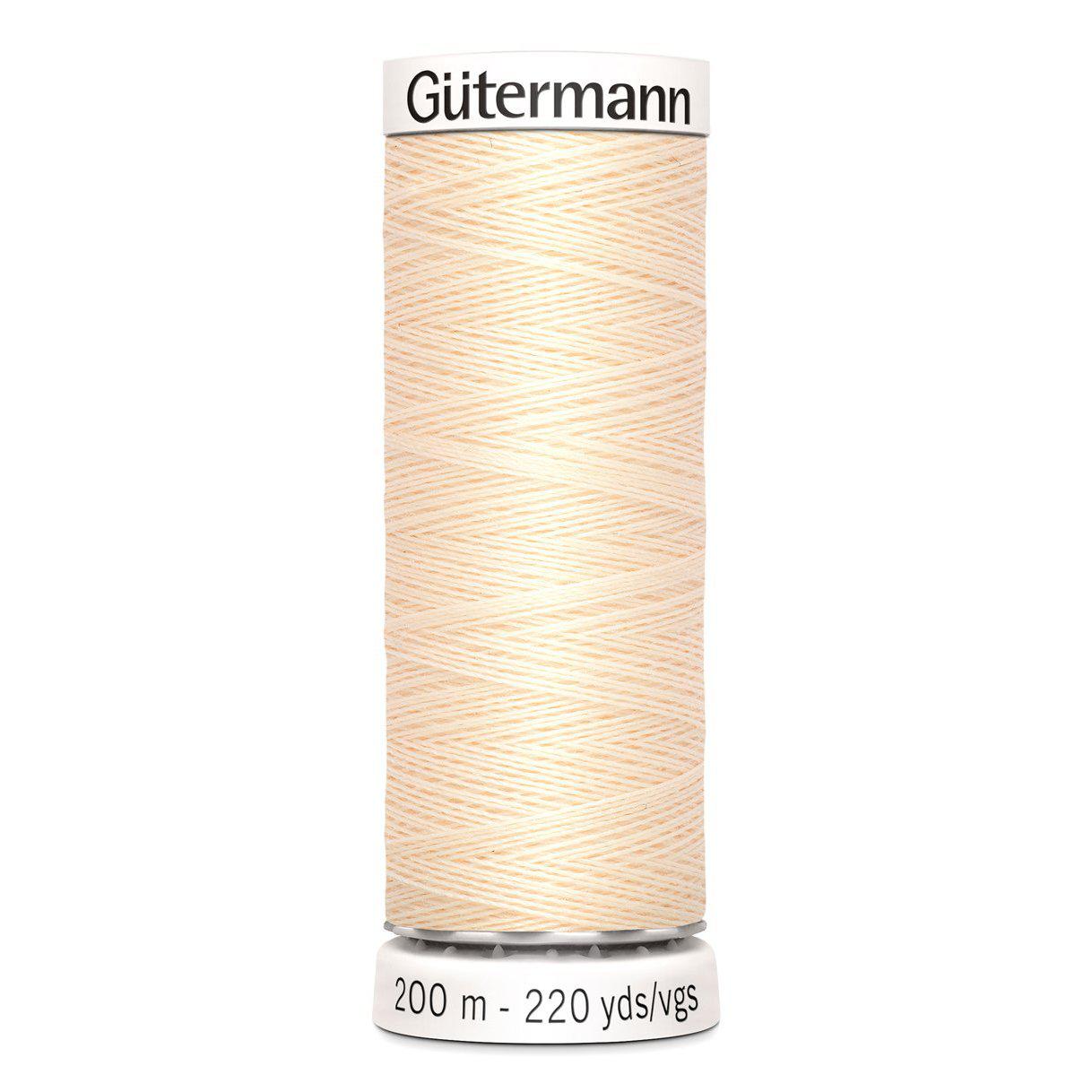 Gütermann Allesnaaigaren 200m - Ecru 414