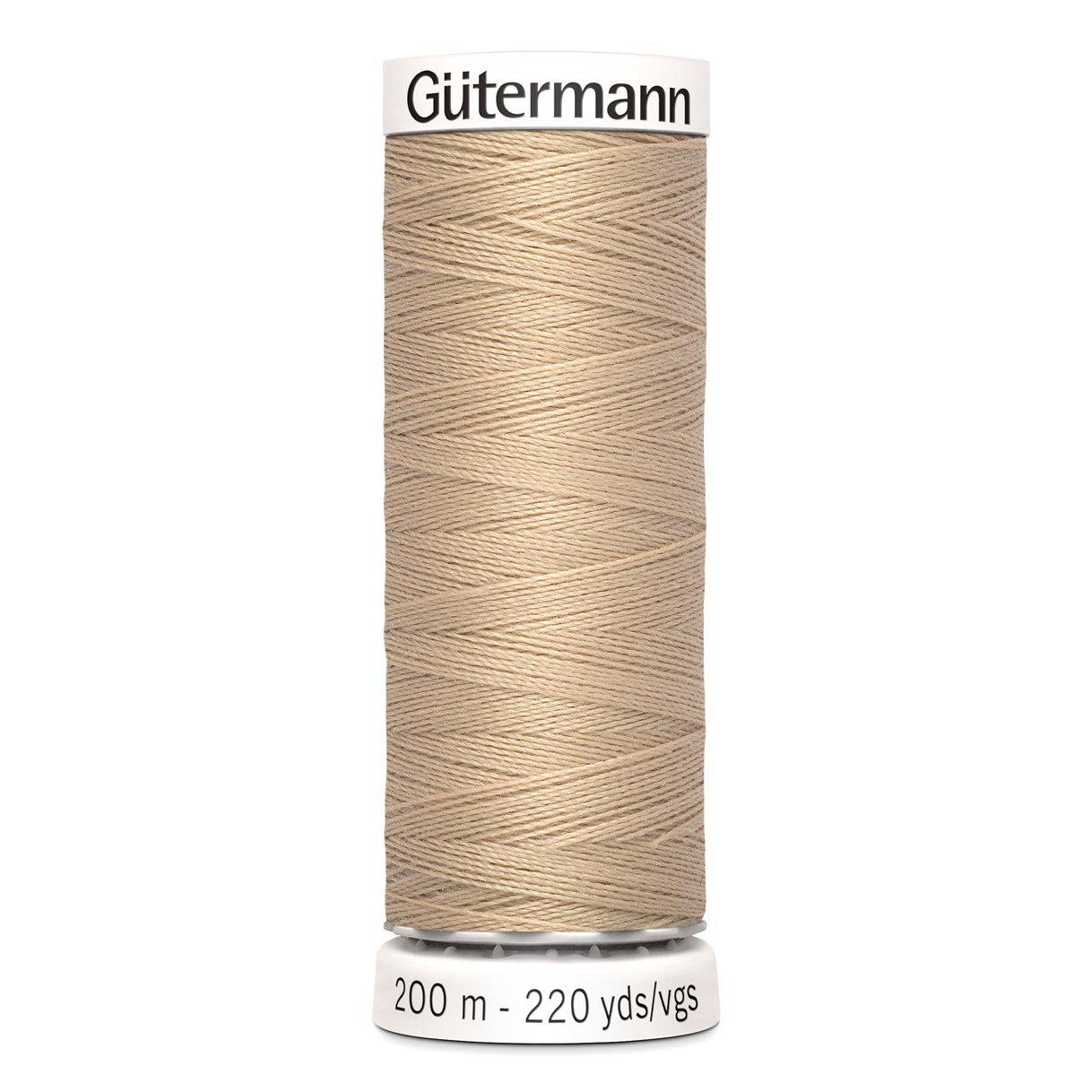 Gütermann Allesnaaigaren 200m - Licht beige 198