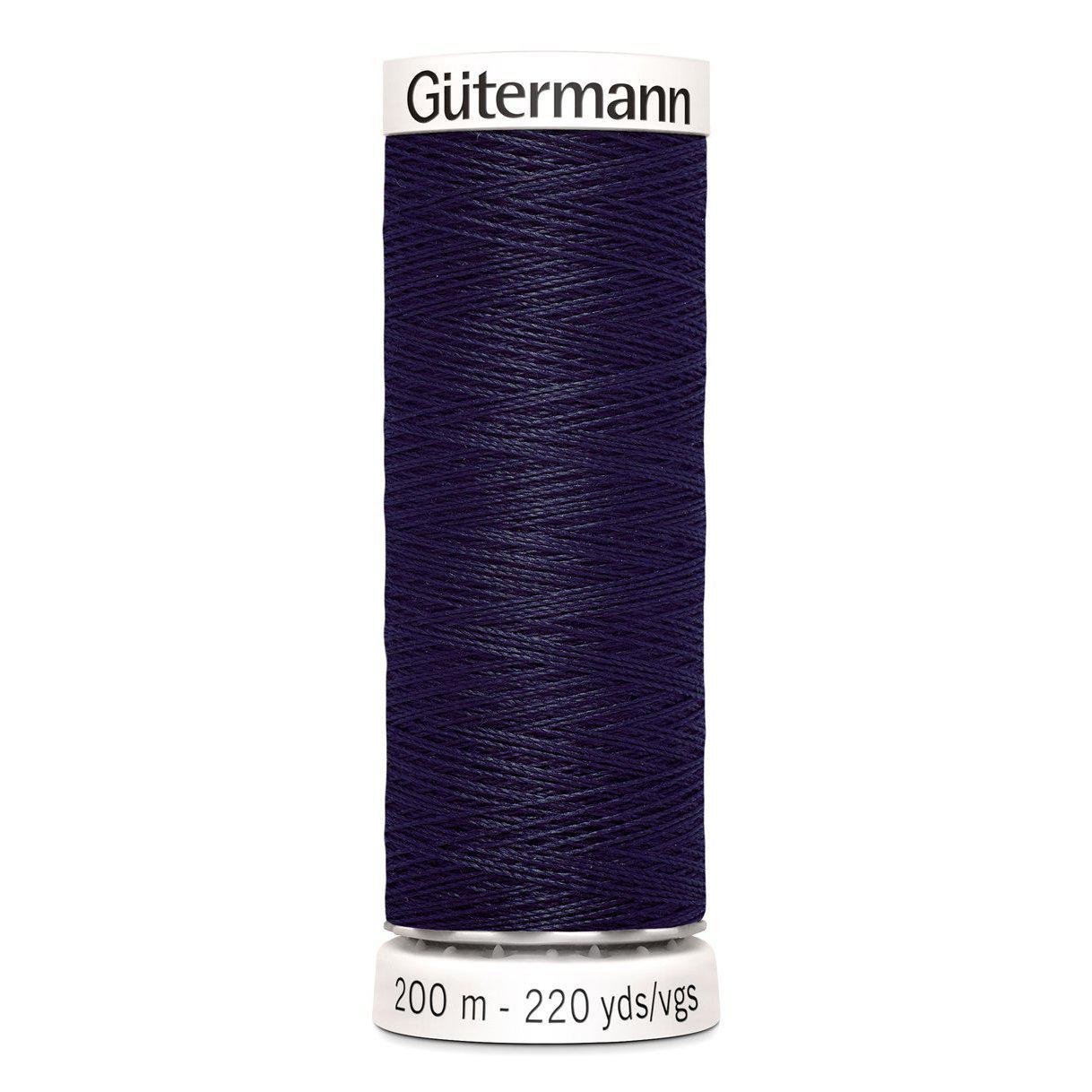 Gütermann Allesnaaigaren 200m - Donker blauw 387