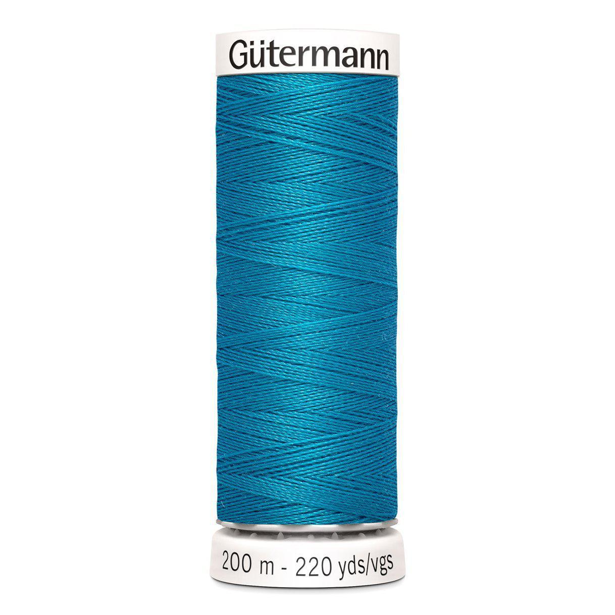 Gütermann Allesnaaigaren 200m - Donker turquoise 761