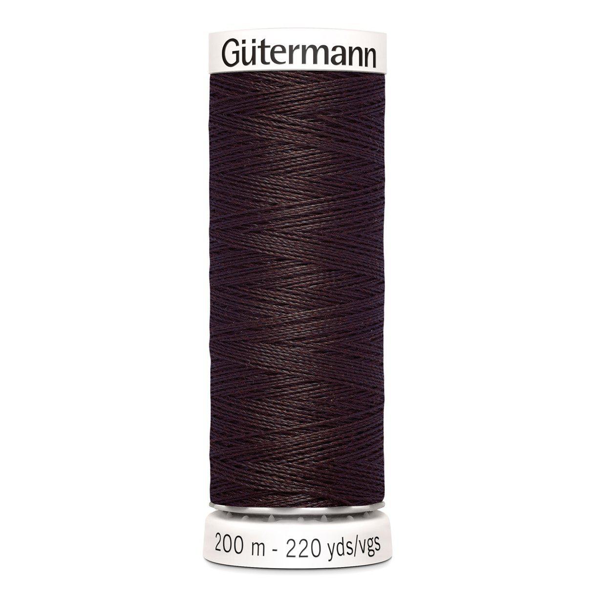 Gütermann Hilo Coselotodo 200m - Marrón oscuro 23