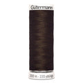 Gütermann Hilo Coselotodo 200m - Marrón oscuro 406