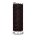 Gütermann Hilo para coser todo 200m - Marrón oscuro 697