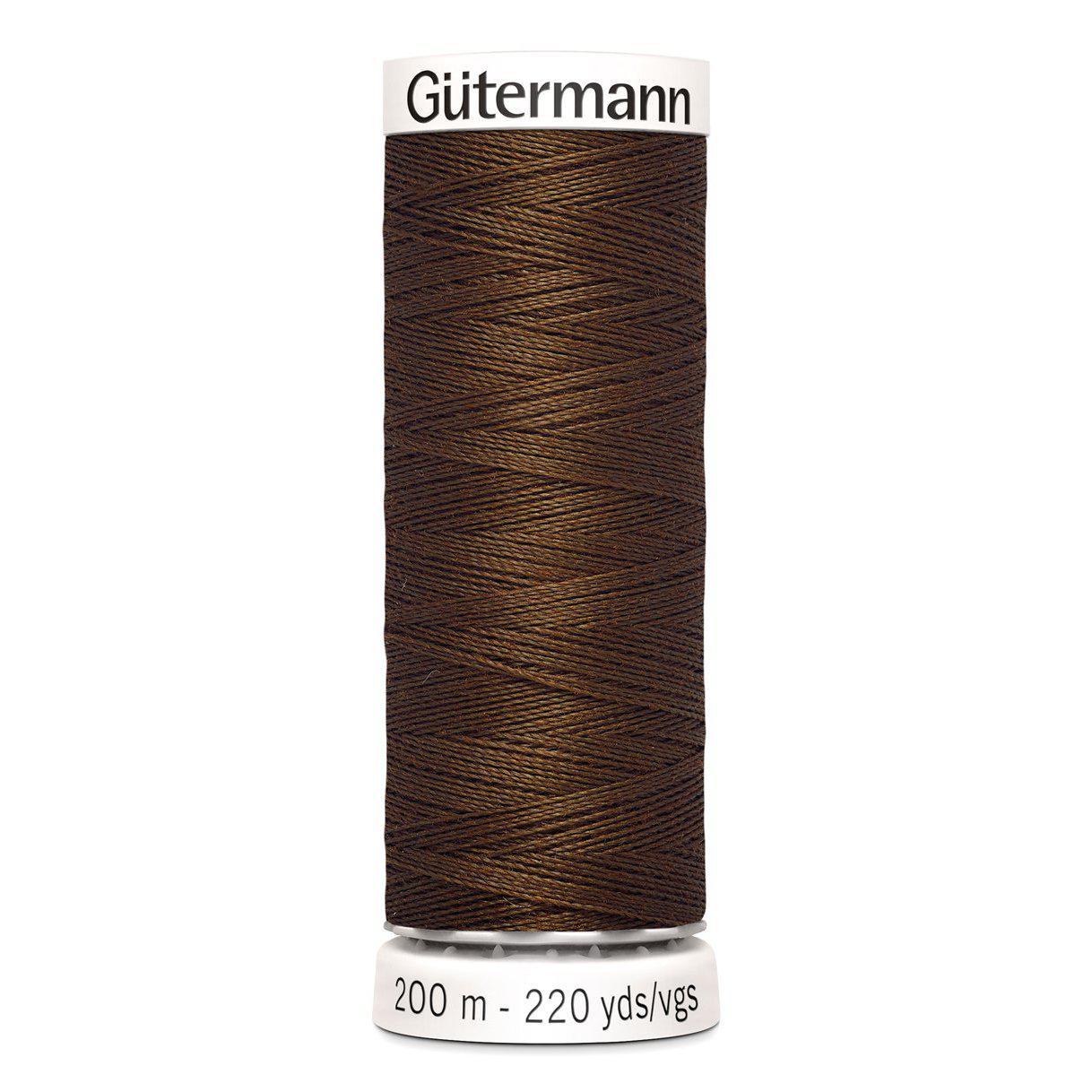 Gütermann Hilo Coselotodo 200m - Marrón medio 767